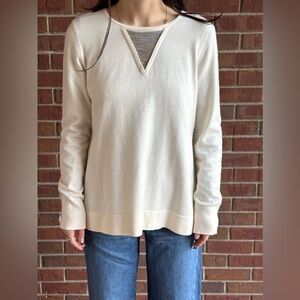 Chicos Sweater Top Lightweight